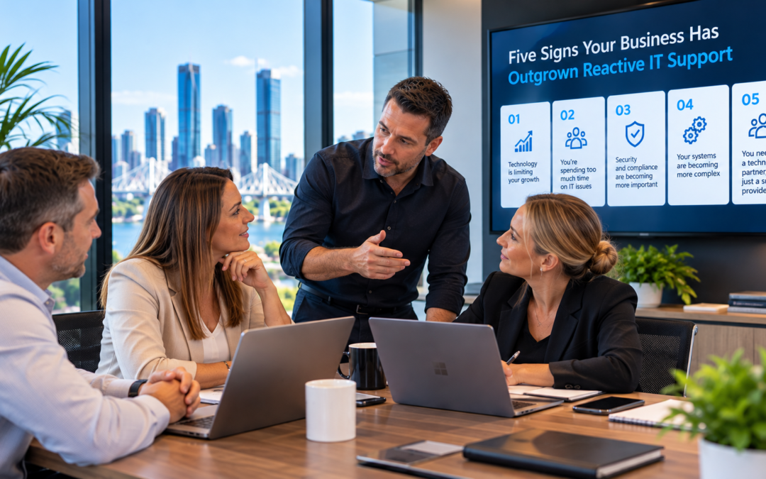 Five Signs Your Business Has Outgrown Reactive IT Support